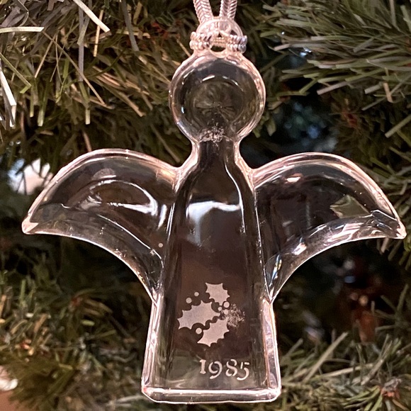 ORREFORS 1985 Angel Crystal Ornament ππ - Picture 1 of 3